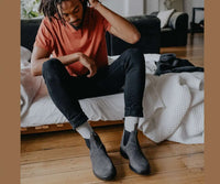 Blundstone 1910 MEN'S ORIGINALS SUEDE BOOTS - STEEL GREY