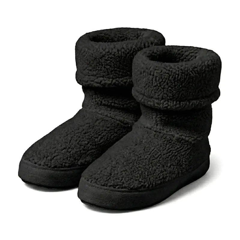Polar Feet Men's Snugs - Black Berber