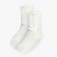 Polar Feet Supersoft Fleece Socks - Cream