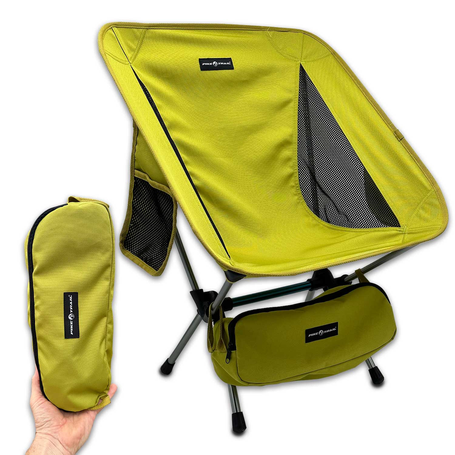 Pike Trail Ultralight Compact Outdoor Camping Tailgate Festival Beach Chair