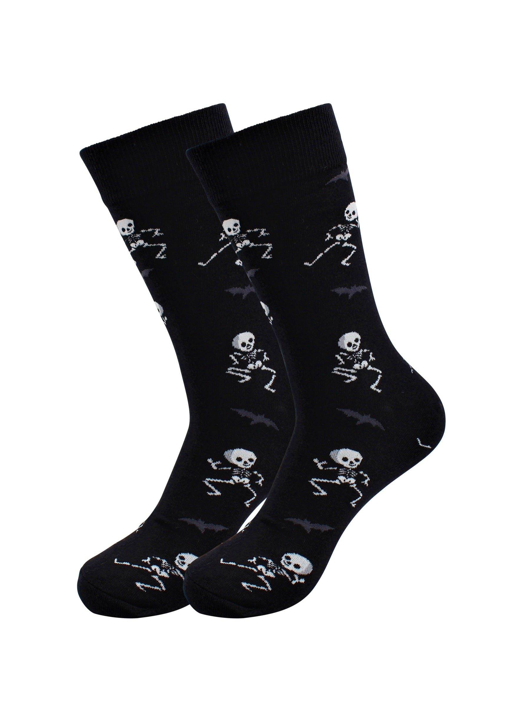 Dancing Skeleton Socks - Comfy Cotton for Men & Women