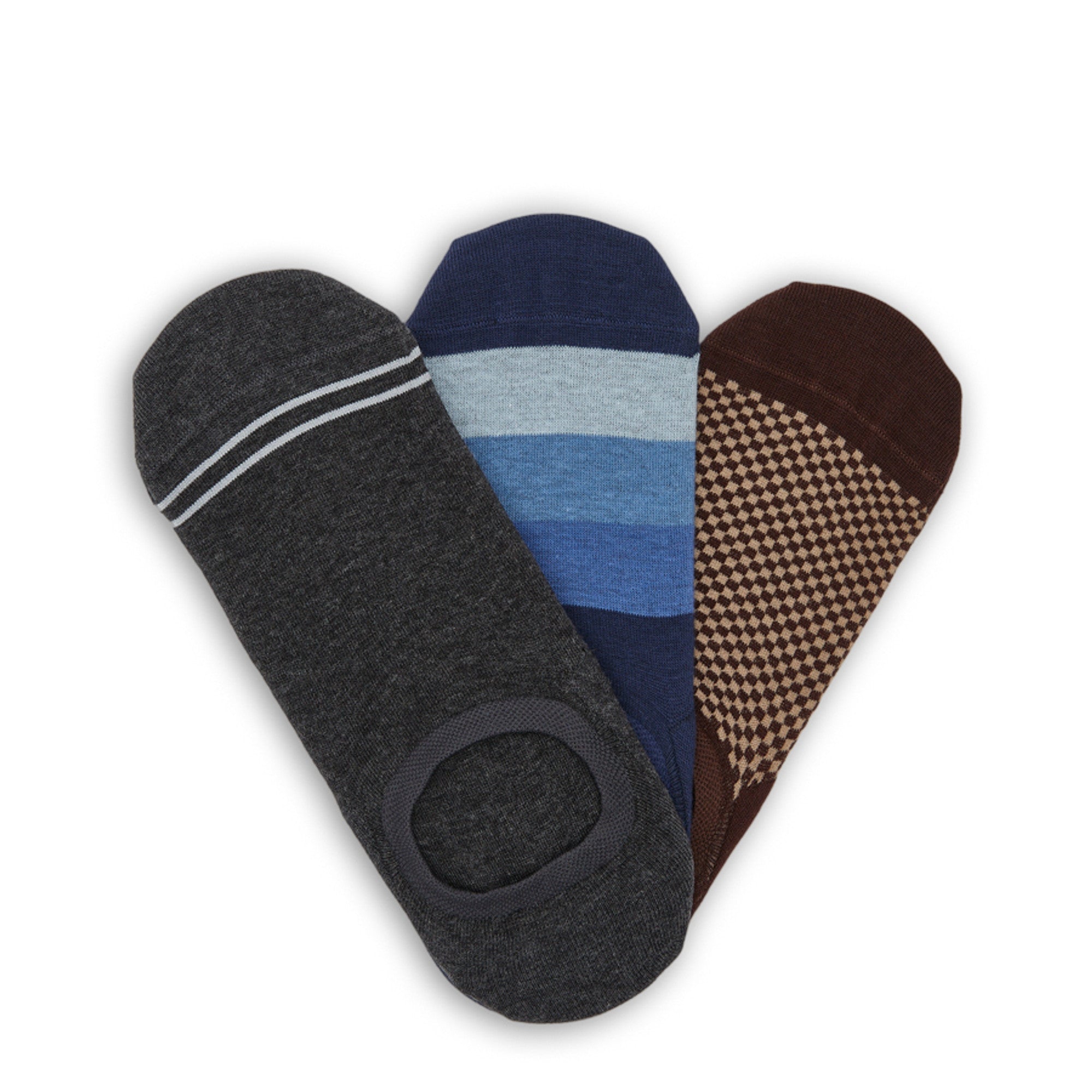 F23 No-Show Sock  - 3-Pack A