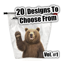 Food Bags Fun Prints Vol #1 (D50T ultralight fabric)