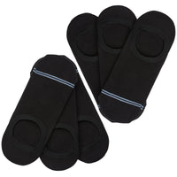 Luna Black No Show Socks - 6-Pack