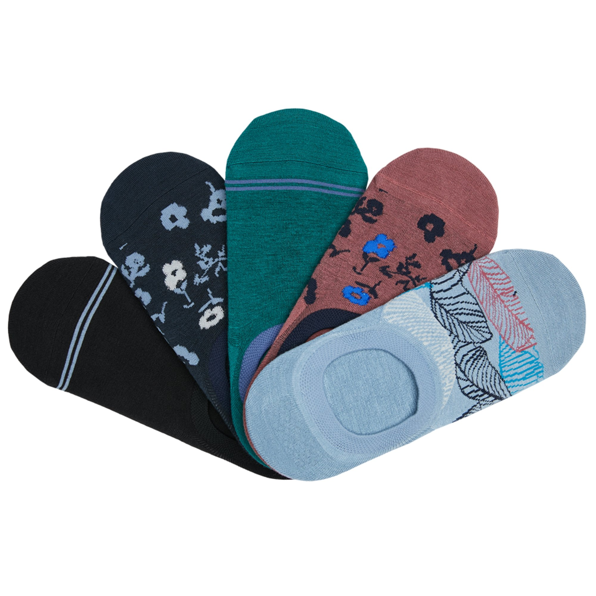 No-Show Sock 5-Pack - md4[ SMALL ]