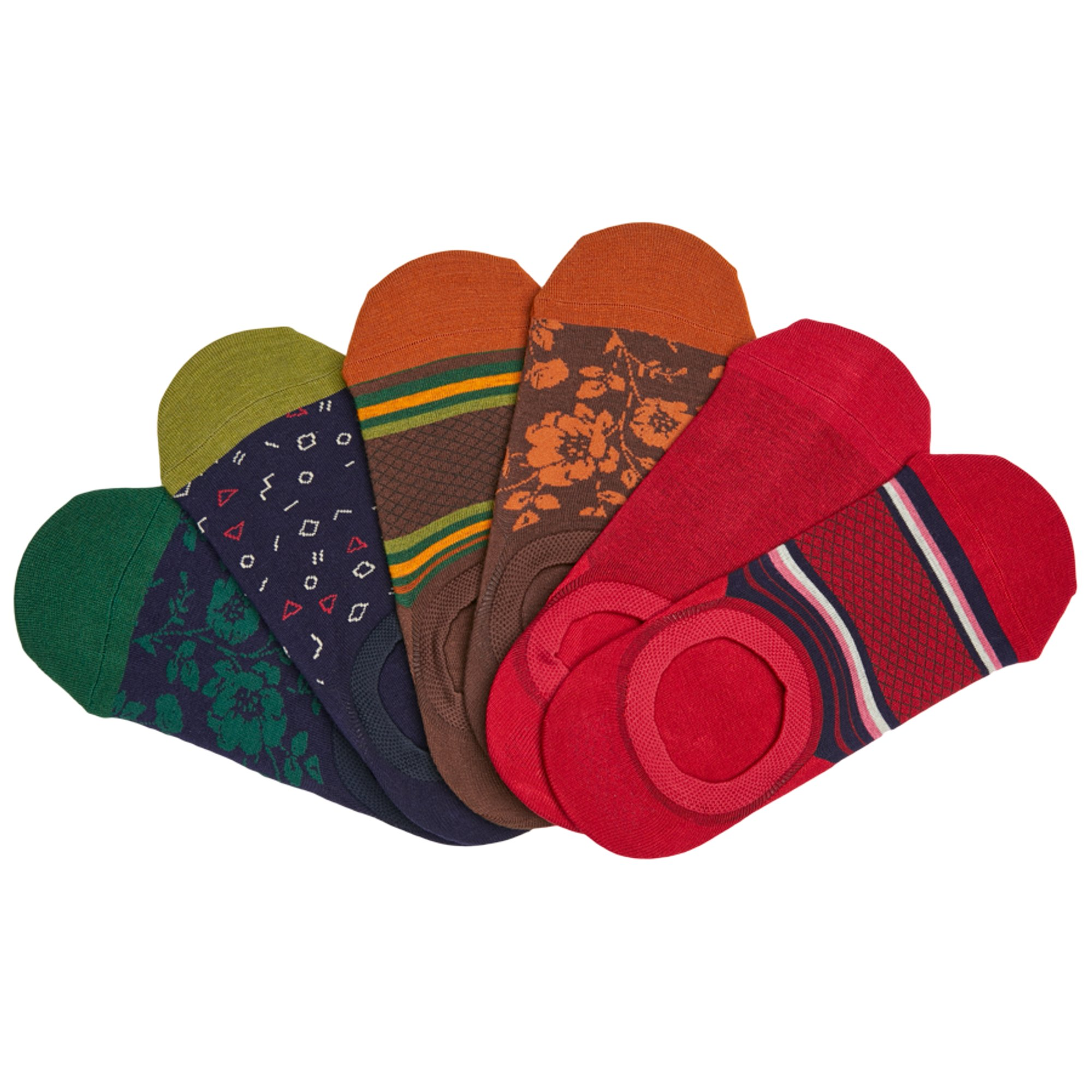No-Show Sock 6-Pack - vp2 [ SMALL ]