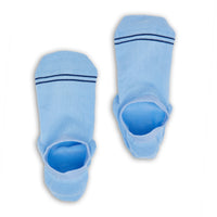 Powder Blue No-Show Socks
