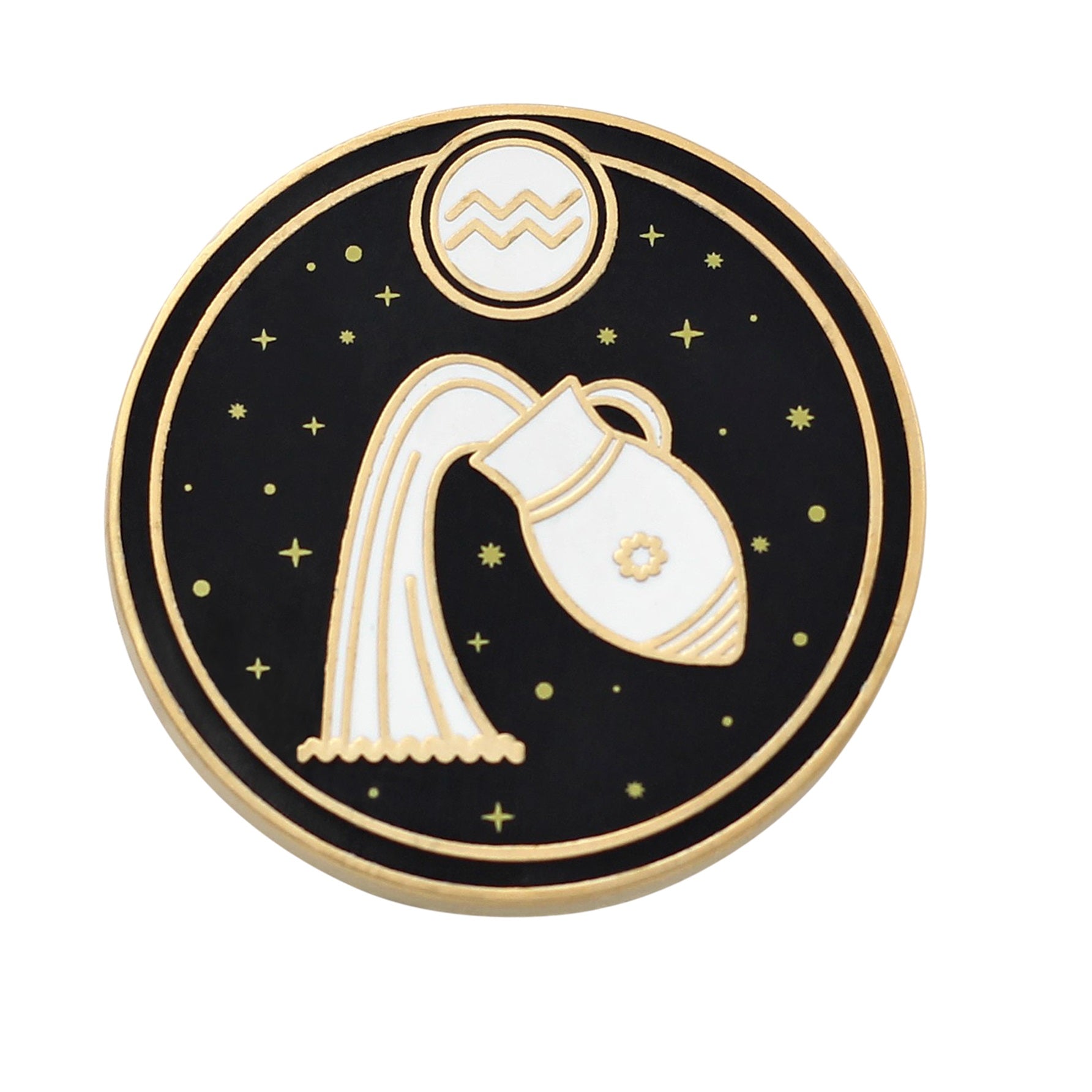 Astrological Zodiac Sign Pin - Star Sign / Astrology Enamel Pins for Birth Sign / Birthday Gift