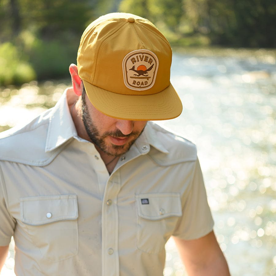Roadie the Roadrunner Snapback Hat | Gold