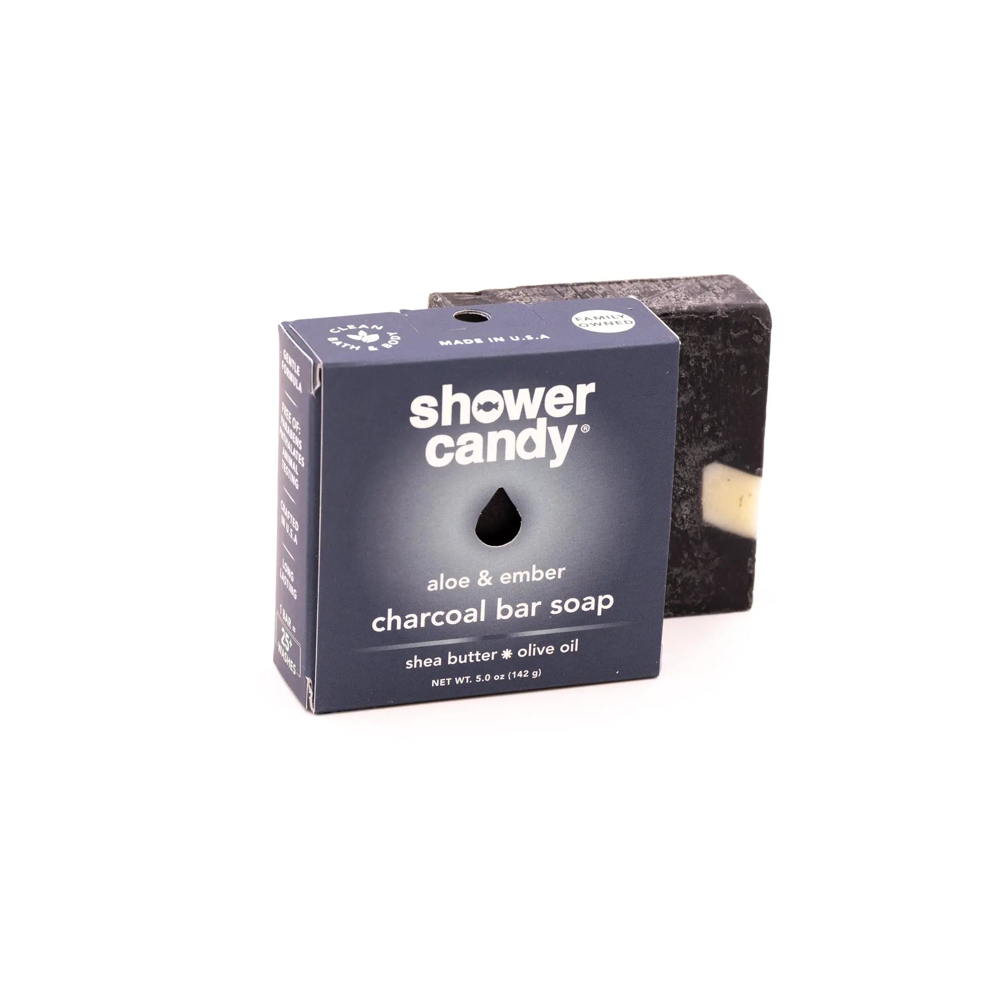 Aloe & Charcoal Body Wash Bar – Detoxifying Cleanse Daily