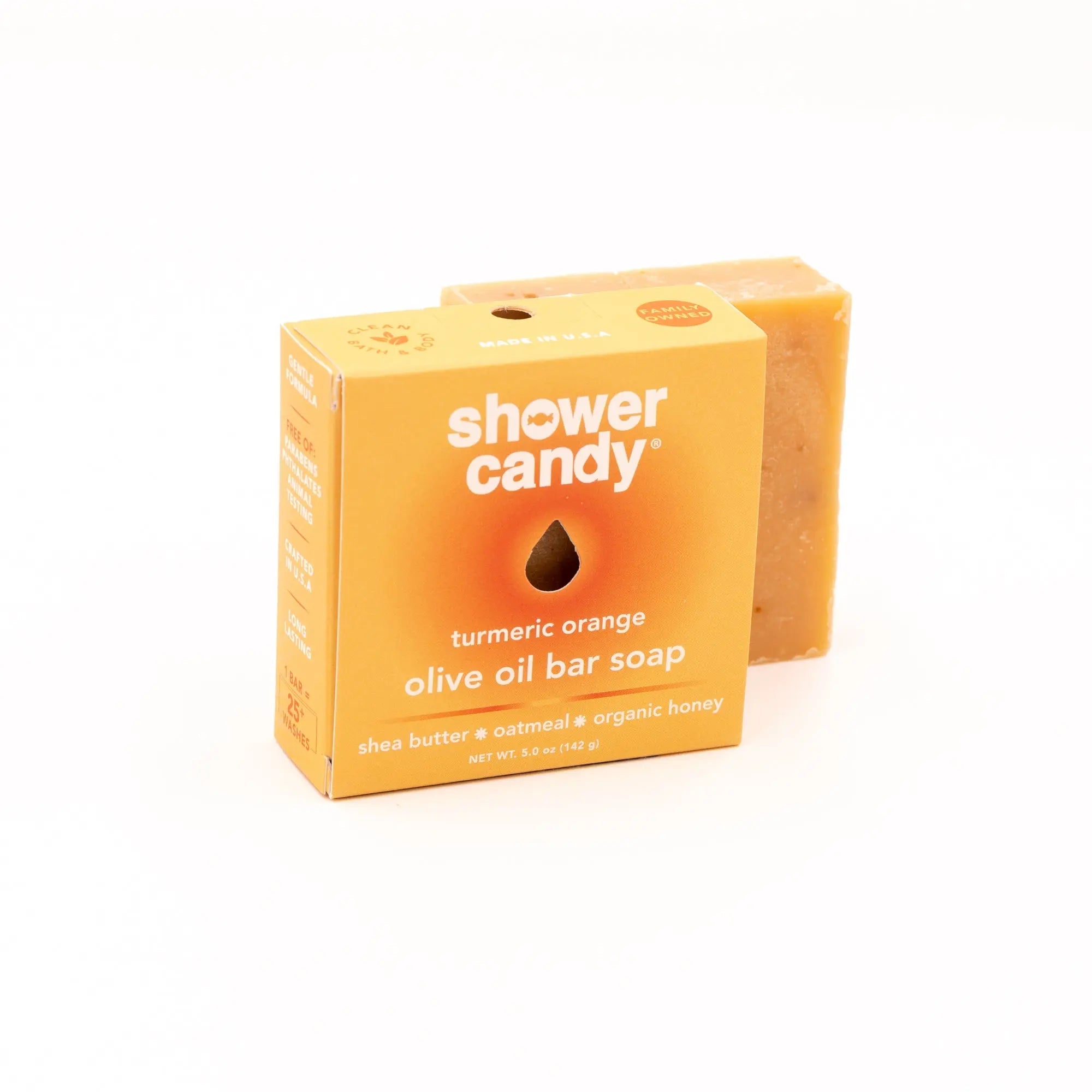 Turmeric Orange Bar Soap – Brightening Olive Oil Cleanse