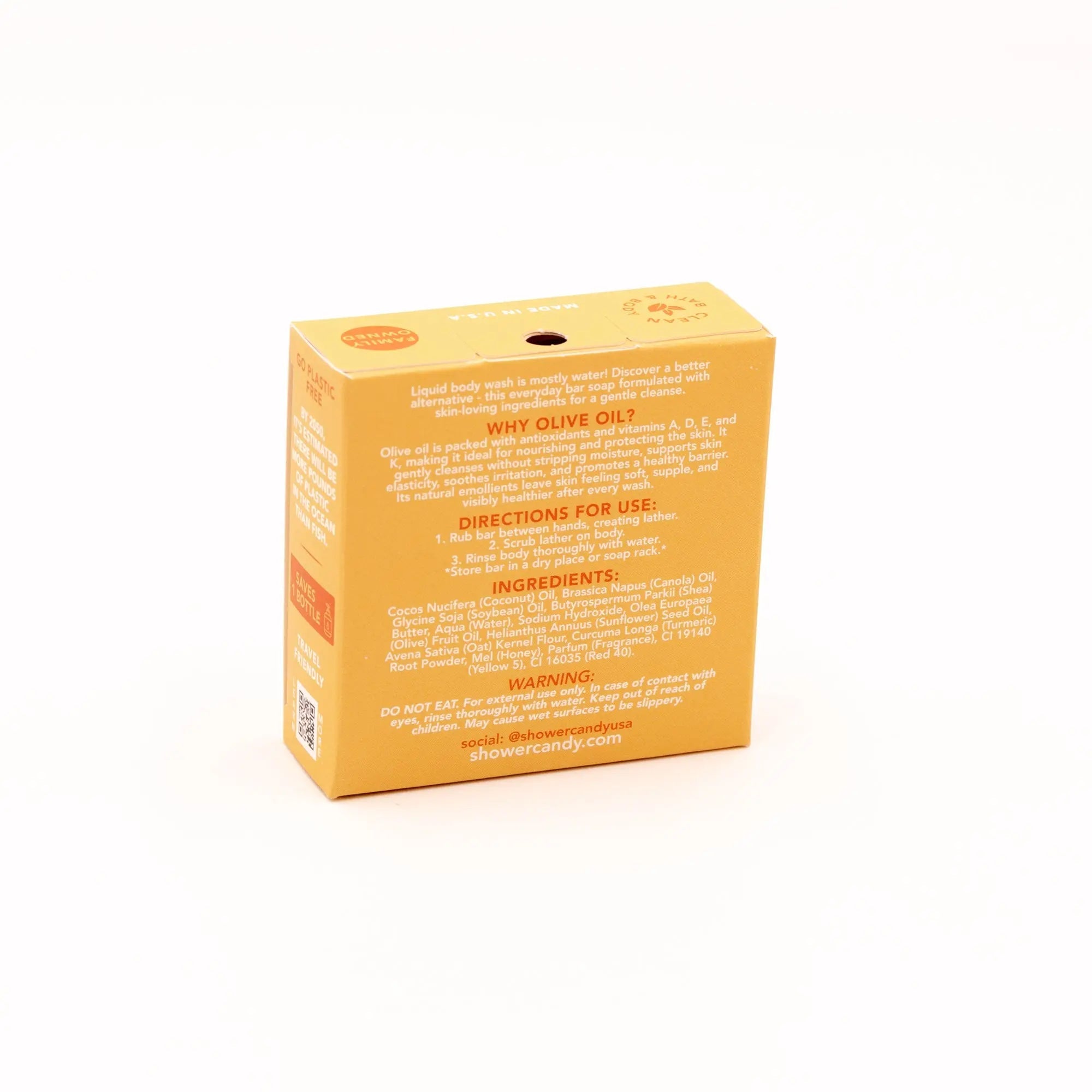 Turmeric Orange Bar Soap – Brightening Olive Oil Cleanse