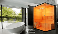 3 Person Home Steam Sauna | Traditional 7™