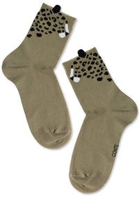 Cotton Socks Conte Classic 249 - Picot "Leopard"